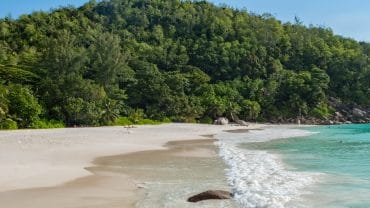 Anse Georgette beach, Praslin, Seychelles