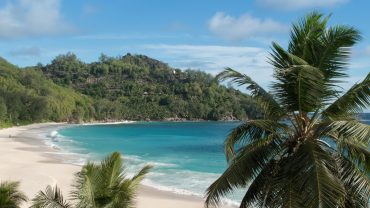 Anse Intendance beach viewpoint, Mahé, Seychelles