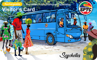 SPTC Visitor Travel Card unlimited ride pass for tourists in Seychelles