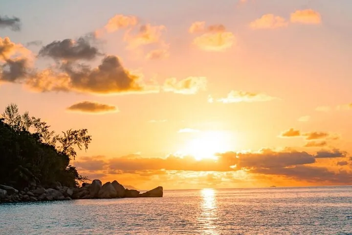 Shared Sunset Cruise from Praslin Island